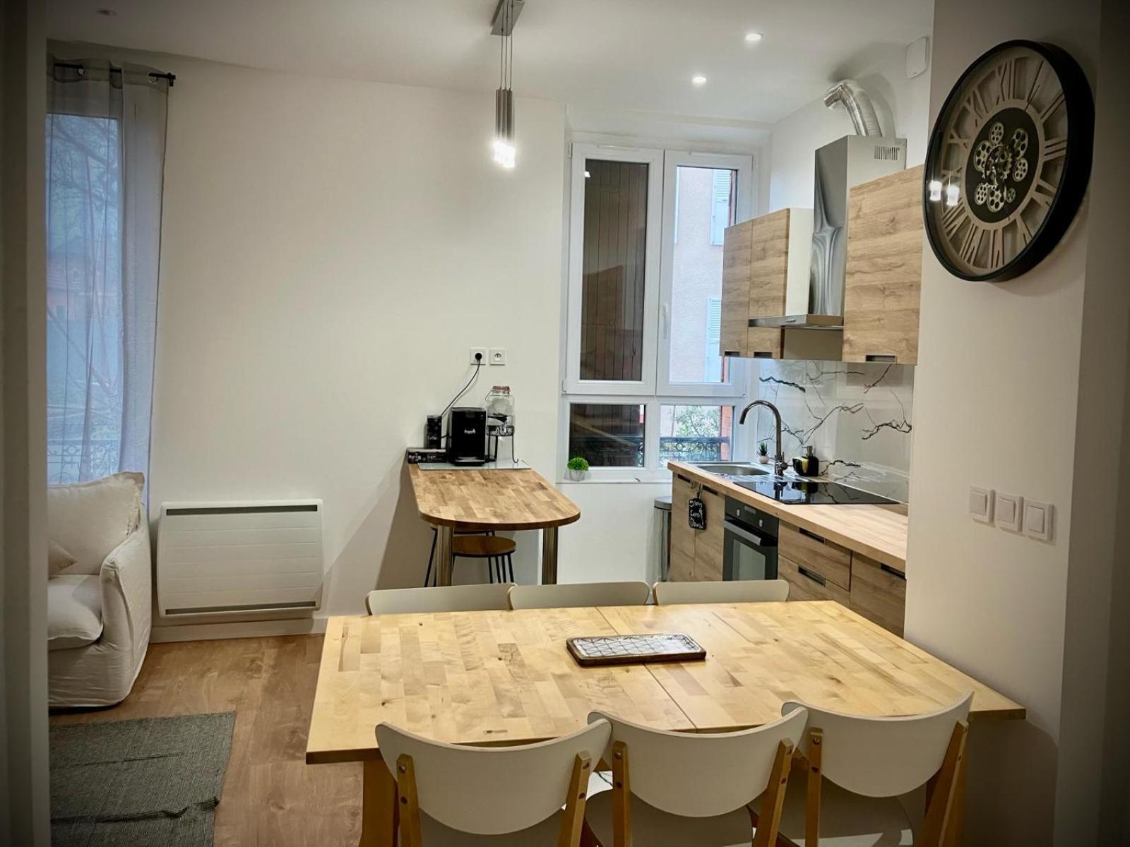 Paris City-Le Raincy - Facing Station - 4 To 8 Pers 외부 사진