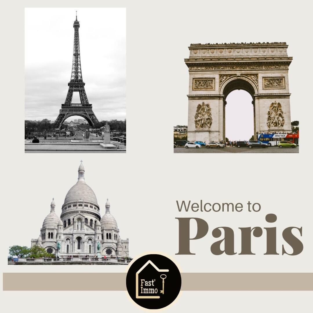 Paris City-Le Raincy - Facing Station - 4 To 8 Pers 외부 사진